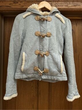 Juicy Couture Grey Duffle Jacket